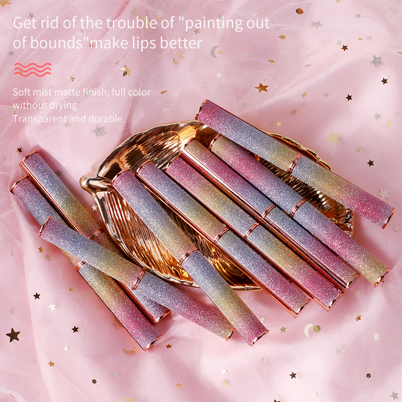 High Pigment Colorful 12 Colors Waterproof Durable Velvet Matte Lipstick Makeup