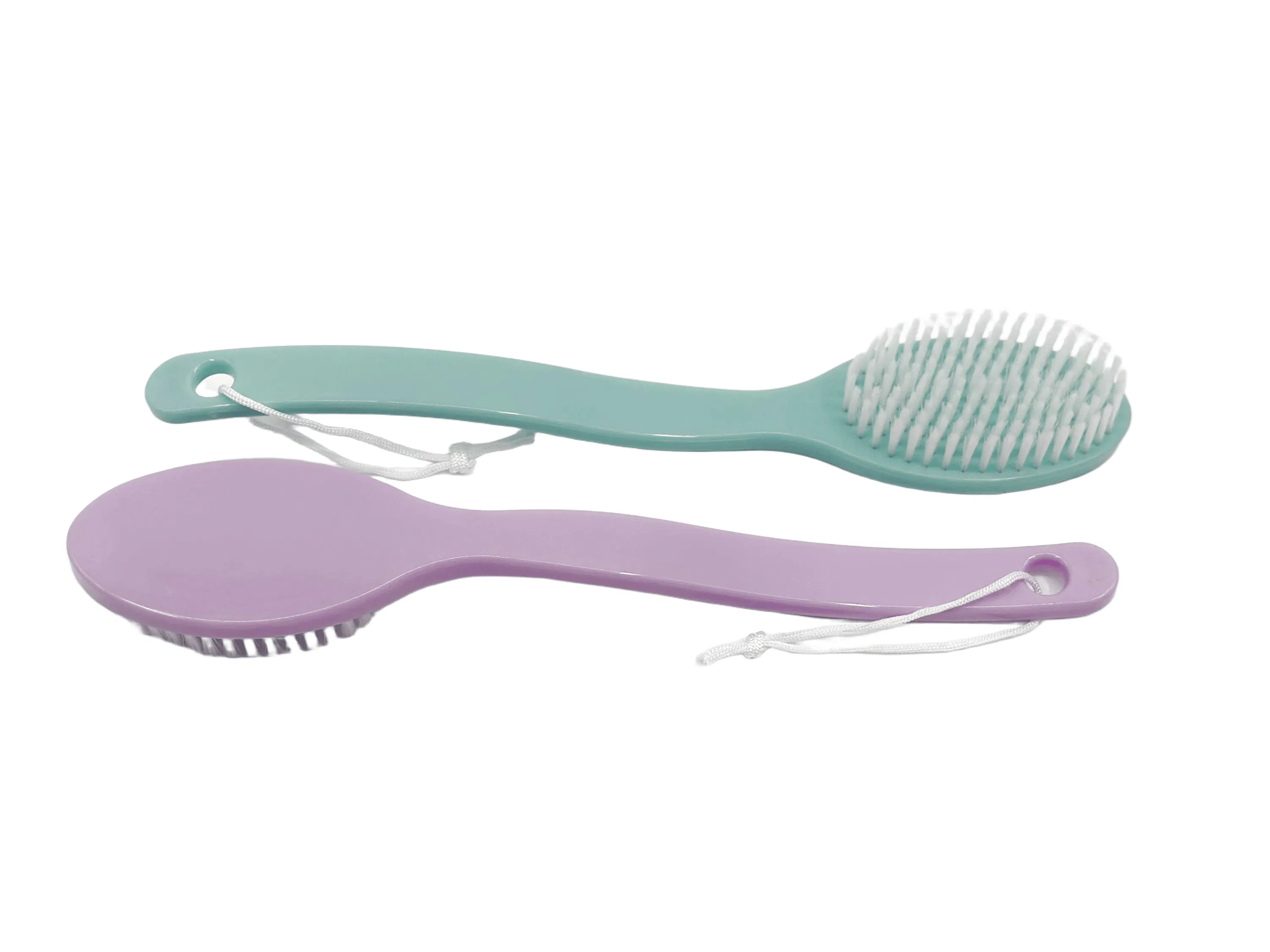 Long Handle Curved Bath Brush for Better Grip and More Efficient Body Cleaning Brush