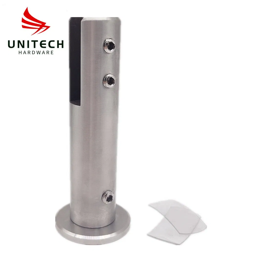 30mm Size Stainless Steel 304 Balustrade Handrail Glass Fitting Glass Spigot Support Clamp