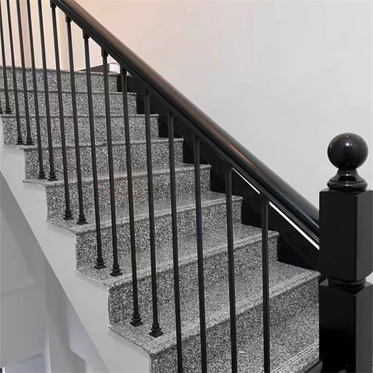 Custom G603 Anti Slip Granite Riser Steps Indoor Outdoor Stone Steps Risers Marble Granite Stairs