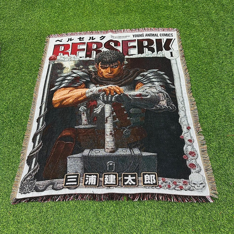 Manufacturers Diverse Customization Anime Tapestry Throw Blanket Eco-Friendly Sofa Cover