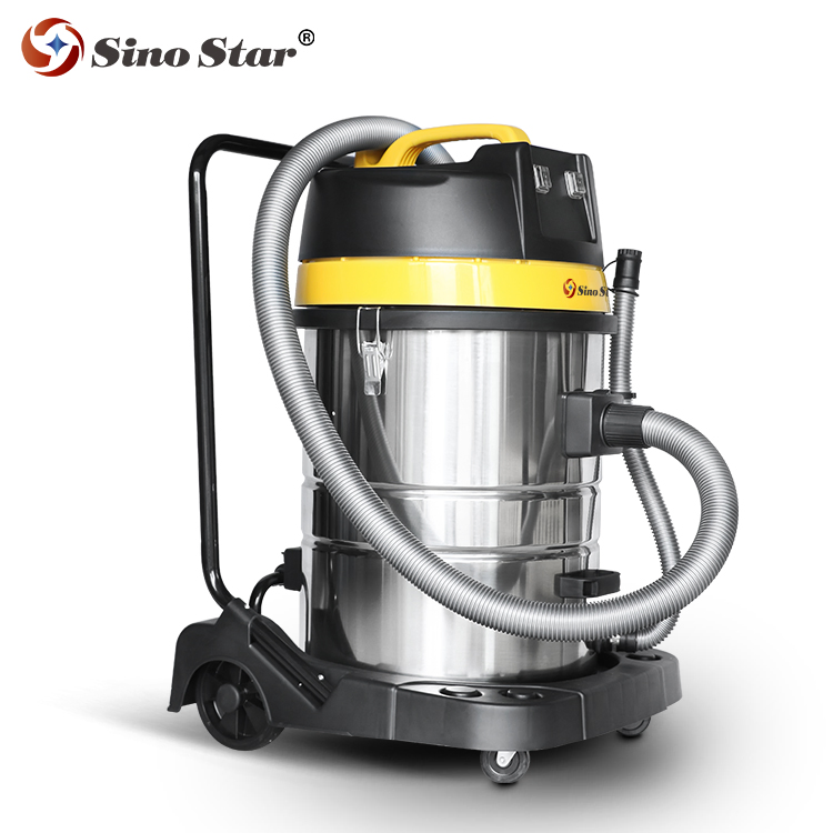 Sino Star Band 70L Stainless Steel Tank 2000W Large Aspiradora Industrial Big Power Vacuum Cleaner