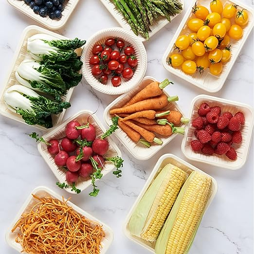 Sustainable Disposable Cornstarch Food Containers for Eco-Conscious Buyers