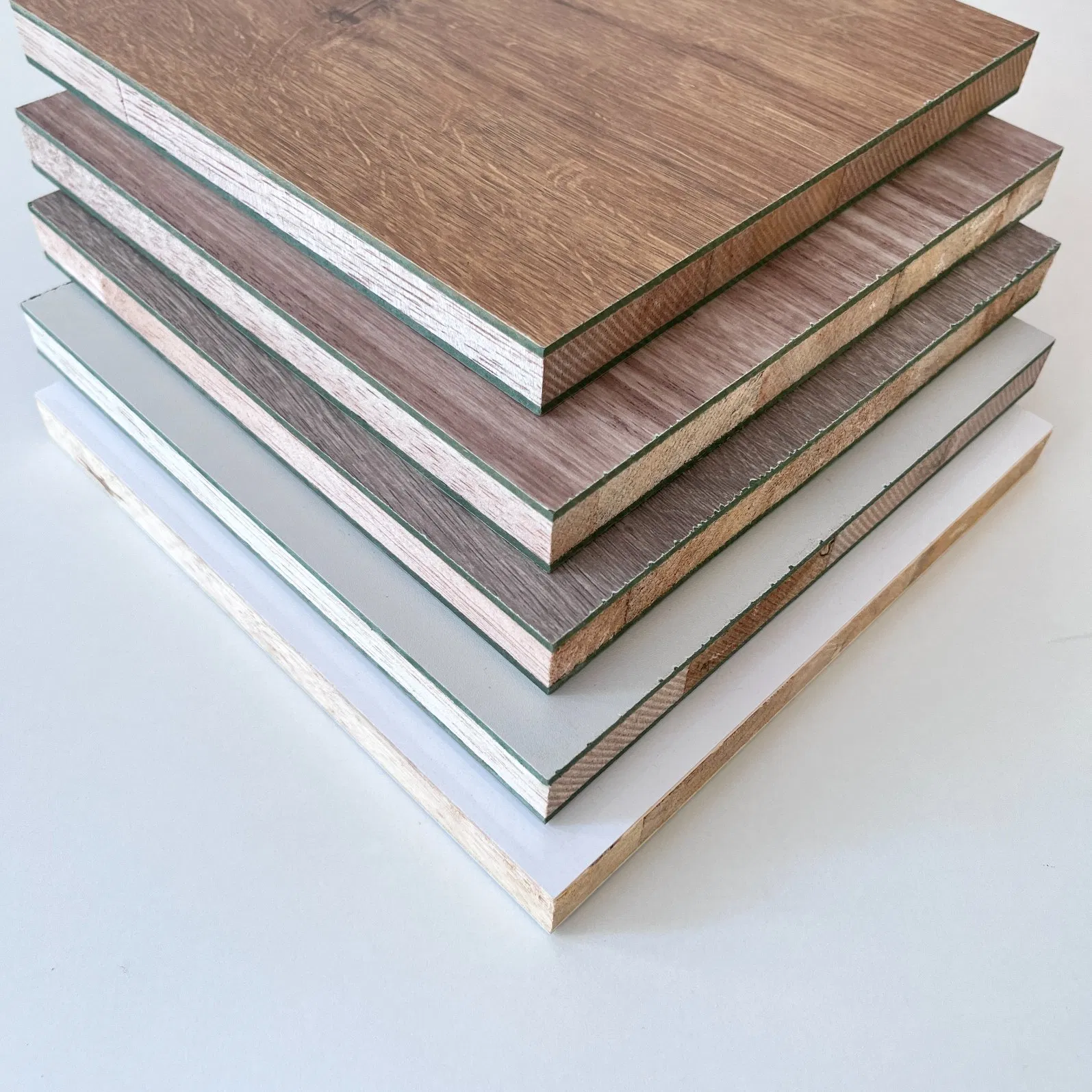 Melamine Paper Faced Wood Block Board for Decoration