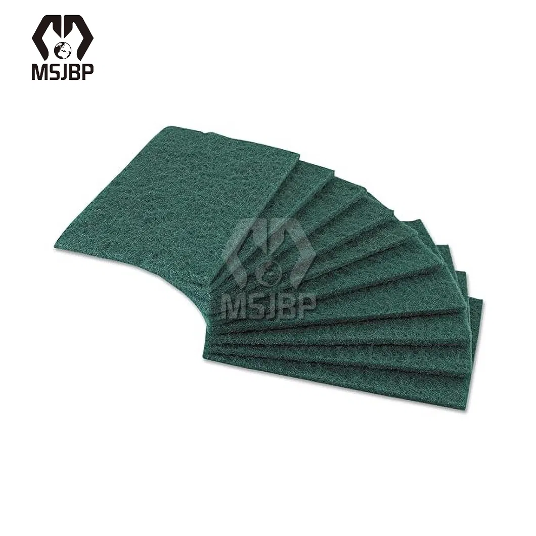 Msjbp Scouring Brush Pad China Manufacturing 950mm 7802 Non Woven Abrasive Scouring Pad for Wire Drawing
