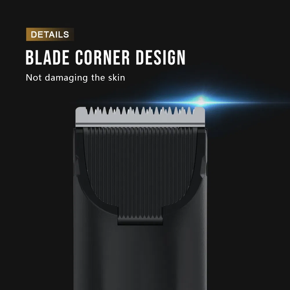 Lilipro B4 Body Hair Trimmer for Men Rechargeable Grooming Tool with Ceramic Blade, LED Light, Electric Shaver for Wet/Dry Use