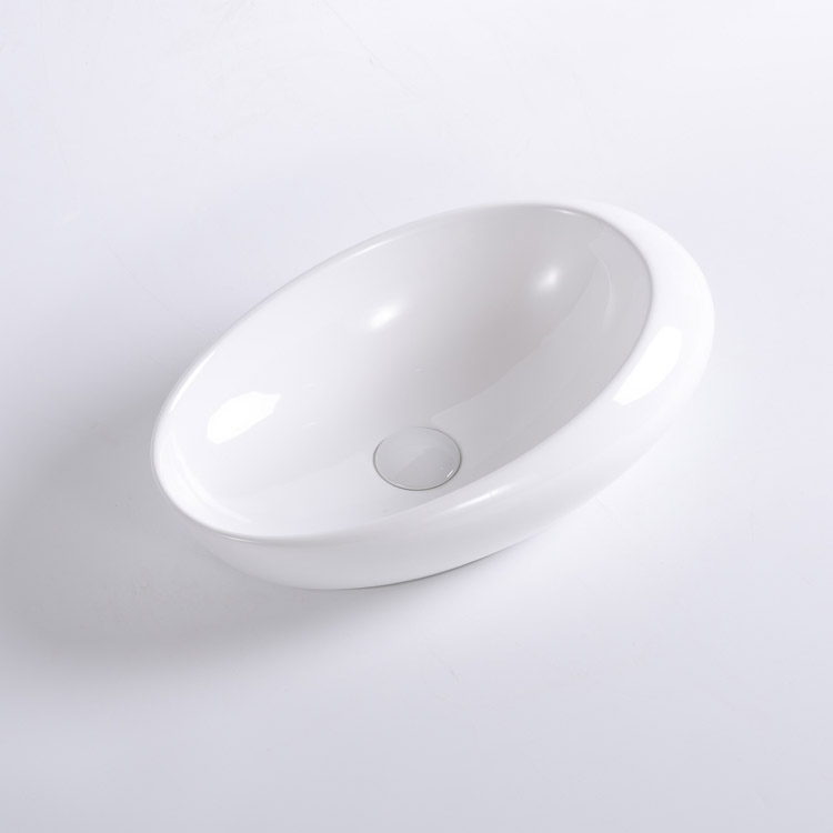Best Price New Model Stone Ceramic Sanitaryware Art Basin 450mmx350mm for Hotel.