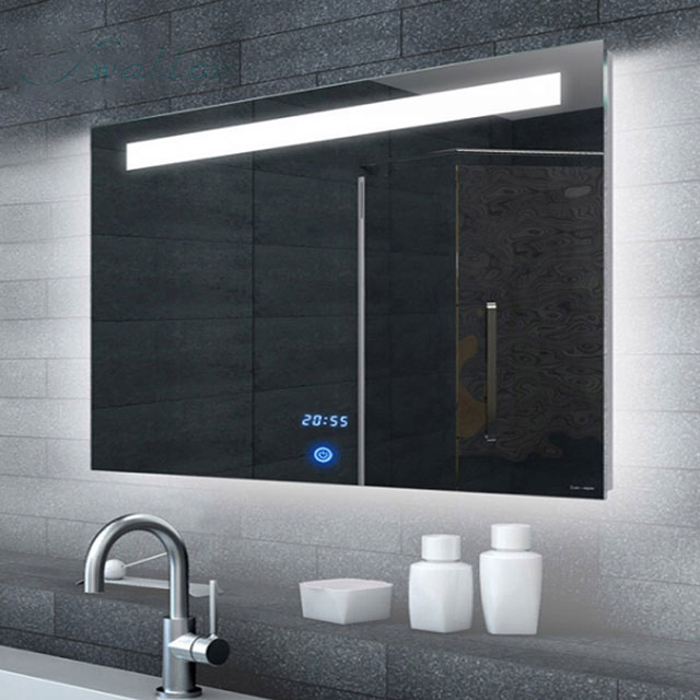 Premier LED Mirrors Rectangle Mirror with Light for Sale, Hotel Bathroom Mirror Supplier