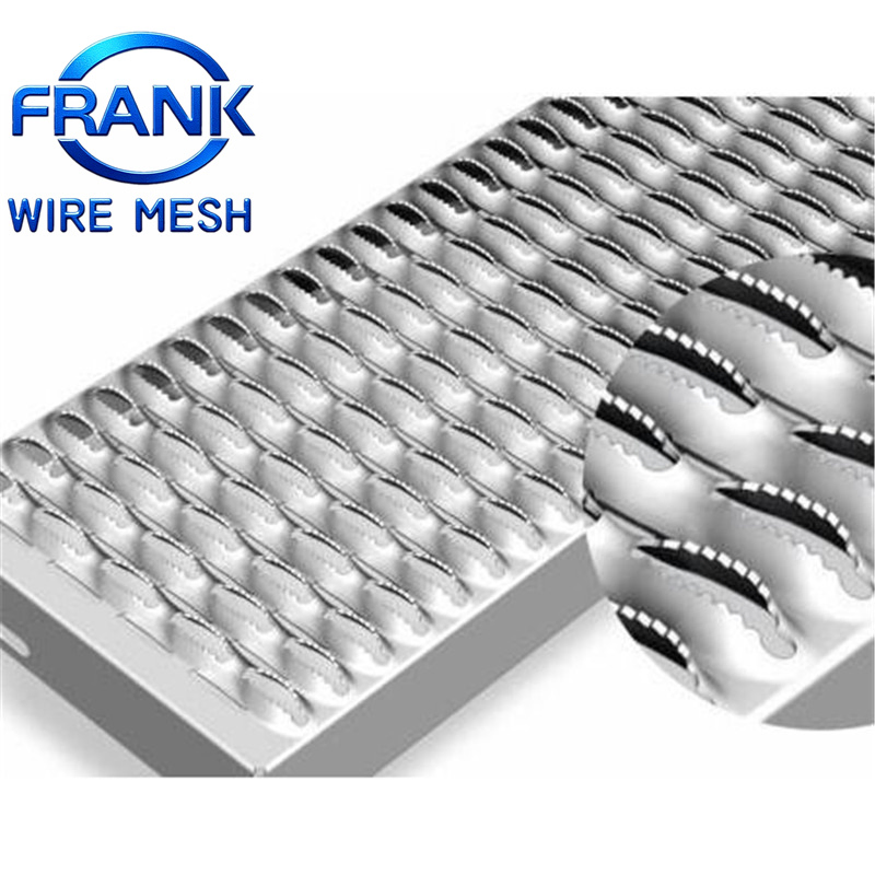 Perforated Aluminum Grip Strut Safety Grating - Heavy-Duty Walkway Grating with Exceptional Strength