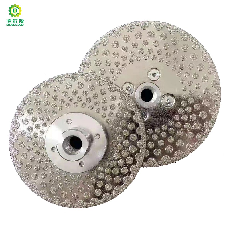 Dialead Electroplated Diamond Saw Blade for Cutting Marble Granite