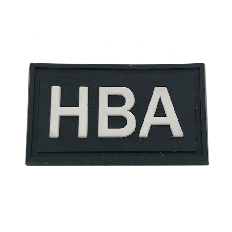 Этикетка резиновая 3D с логотипом для ткани обуви