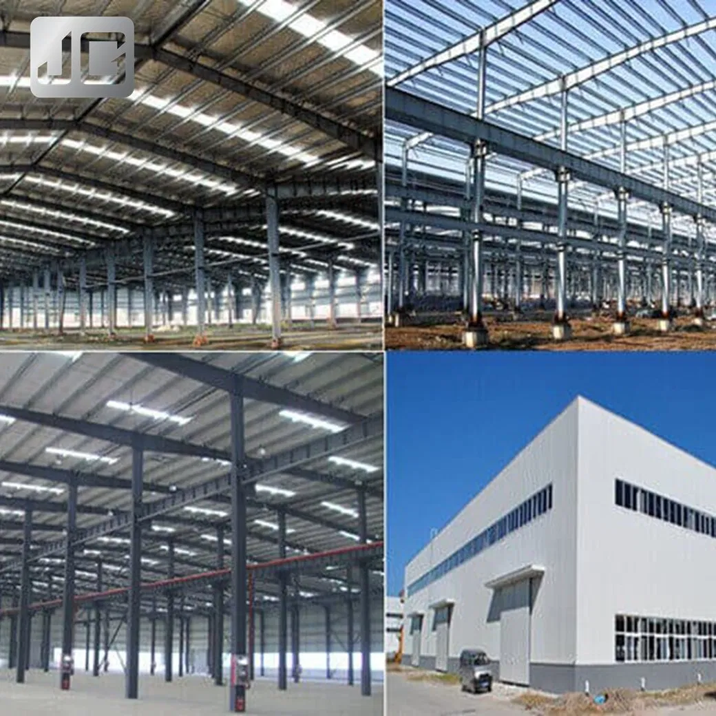 Steel Structure Industrial Agricultural Building Prefabricated Shed Garage with H Section