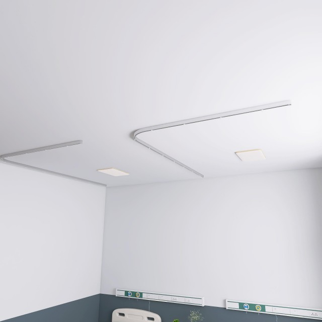 Ceiling Mounted Hospital Curtain Track