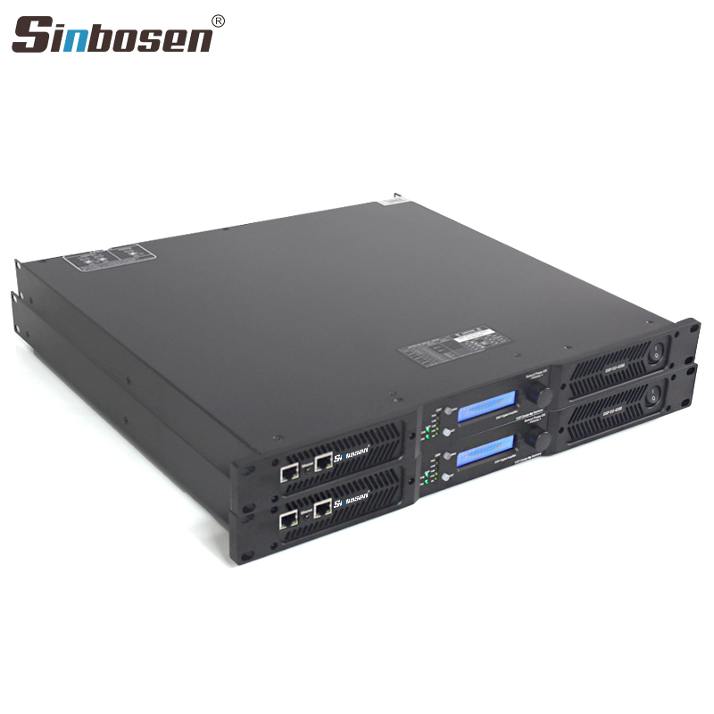 DSP D2-4200 2 Ohms Stable 8500W 2-Channel Professional 1u Digital DSP Power Amplifier