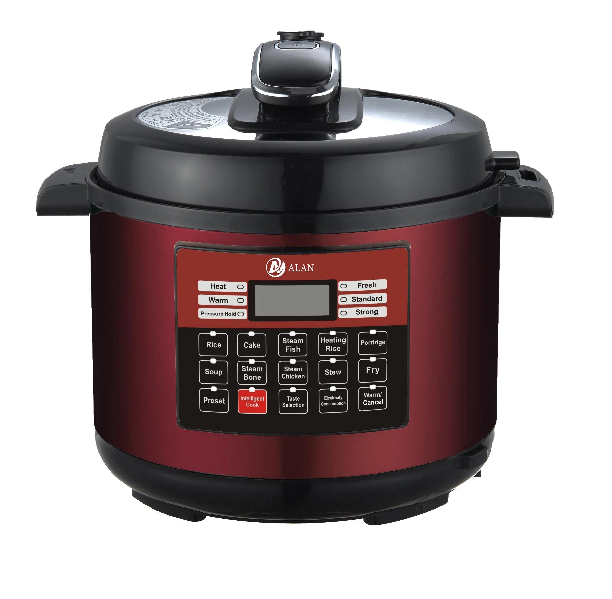 Multiple Functions Instant Pot Mini Electrical Pressure Cooker 3L with Knob