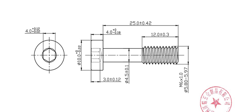 Stainless Steel M3 M4 M5 M6 M8 DIN7984 Hex Drive Low Cap Head Captive Screw