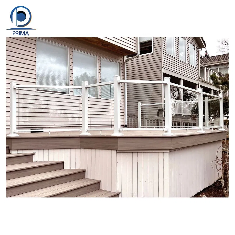 Orient Aluminum Railing Sleek Modern Aluminum Balustrade for Home Exterior Railing