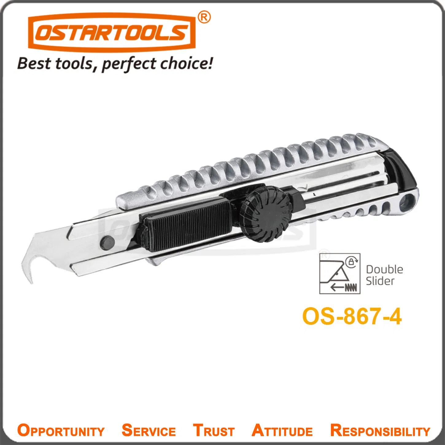 Industrial Grade Multi-Function Cutter Knife for Home and Office Use