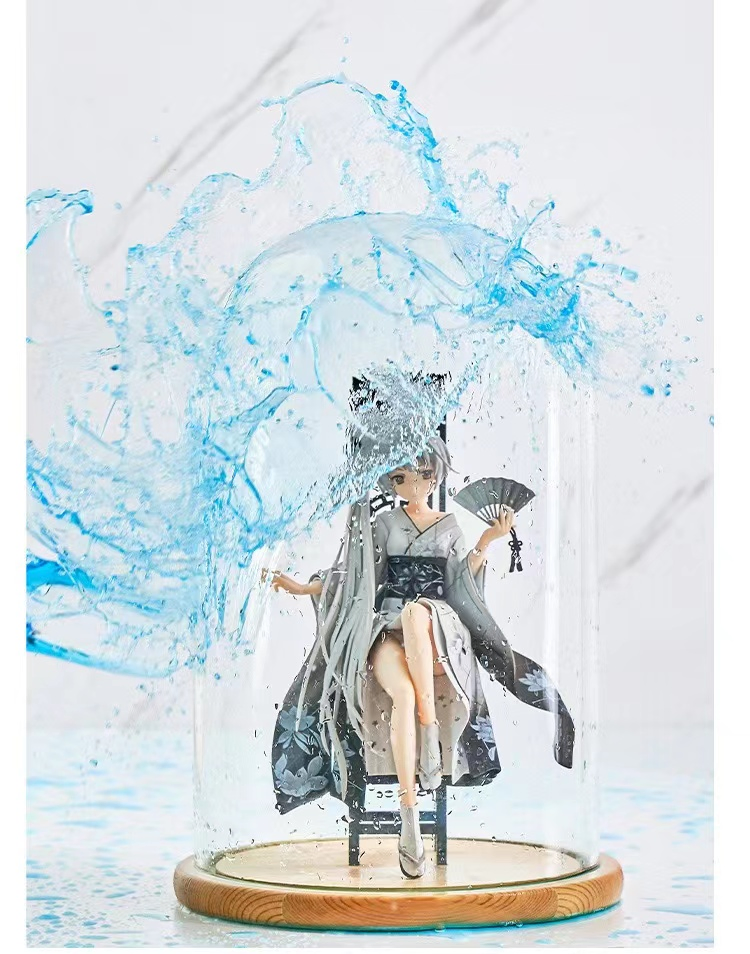 Exquisite Dustproof Glass Dome for Preserved Flower Showcases