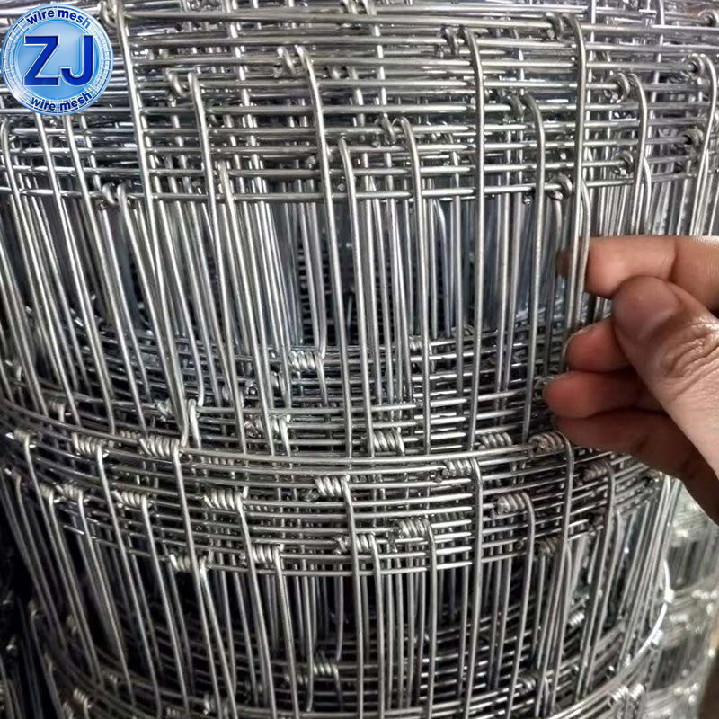 Customization Hot Dipped Galvanized Hinge Joint Field Pasture Fence Deer Fence Mesh for Horse or Goat