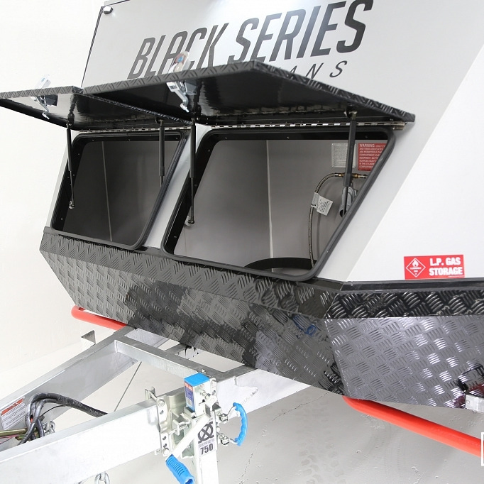 Australian Standard Mini Camper Caravan 4X4 Camper Trailer Overland Trailer Caravan House Trailer with Bathroom