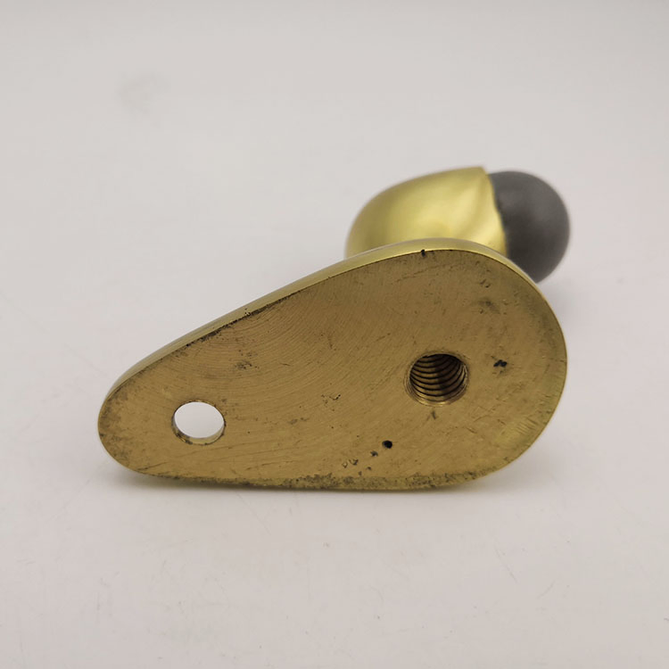 China Supplier Golden Brass Door Stop with Buffer