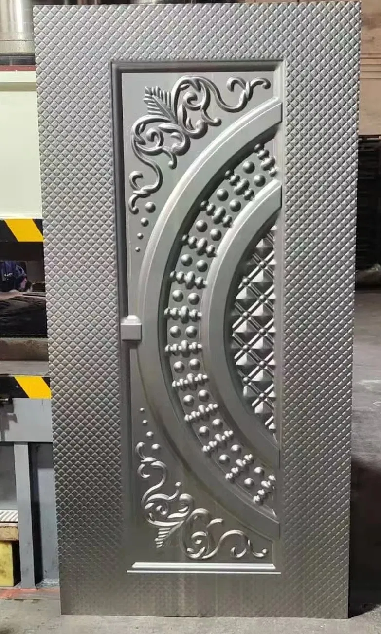 Sheet Metal Door Design Embossed Door Panel Skin