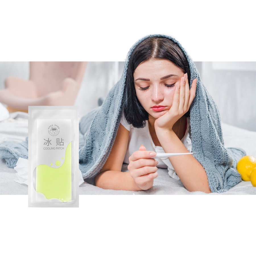 Cooling Forehead Strips Cooling Gel Sheet for Baby Children Adult