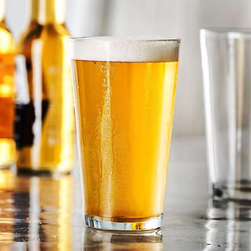 Пивные кружки 16 унций с логотипом, стеклянные
