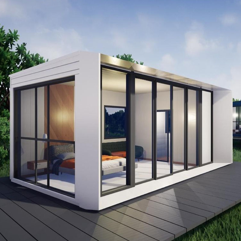 Heat Preservation Fiberglass Prefabricated House Prefabricated House Maker in China