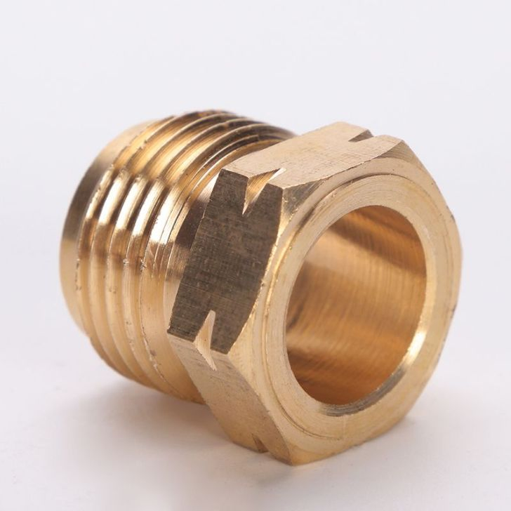 Strong Brass Fittings Copper Pipe Copper Fitting Gas Fitting with Secure Flare Connector Use