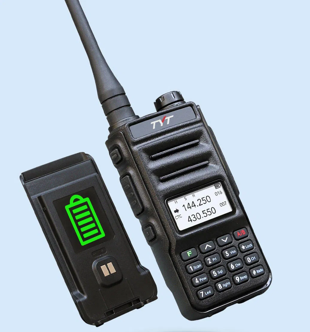 Tyt Ham Radio Dual Band 5watt Dual Display Dual Stand by Walkie Talkie Transceiver Th-UV88