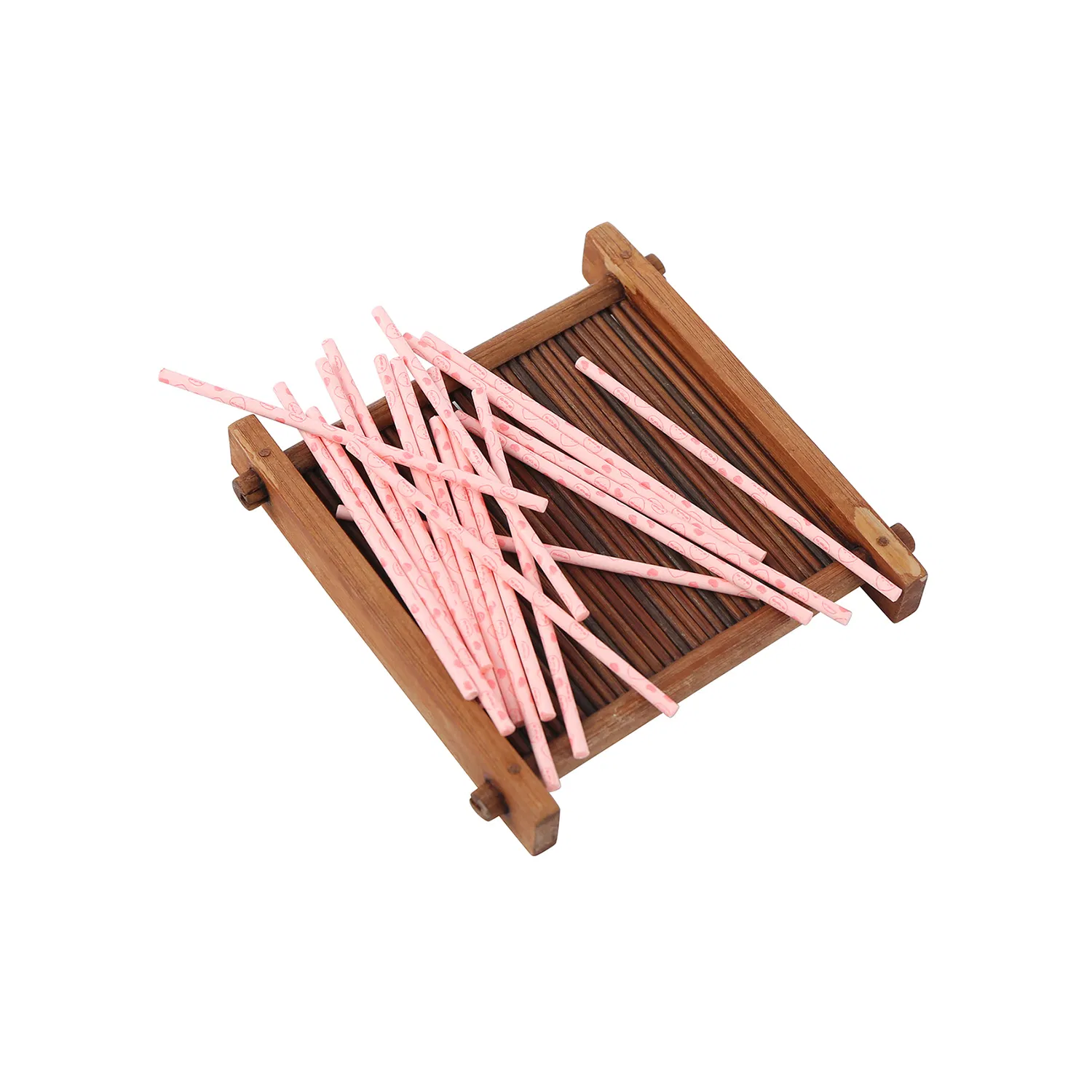 Colorful Factory Cotton Candy Paper Stick for Cotton Buds Produce