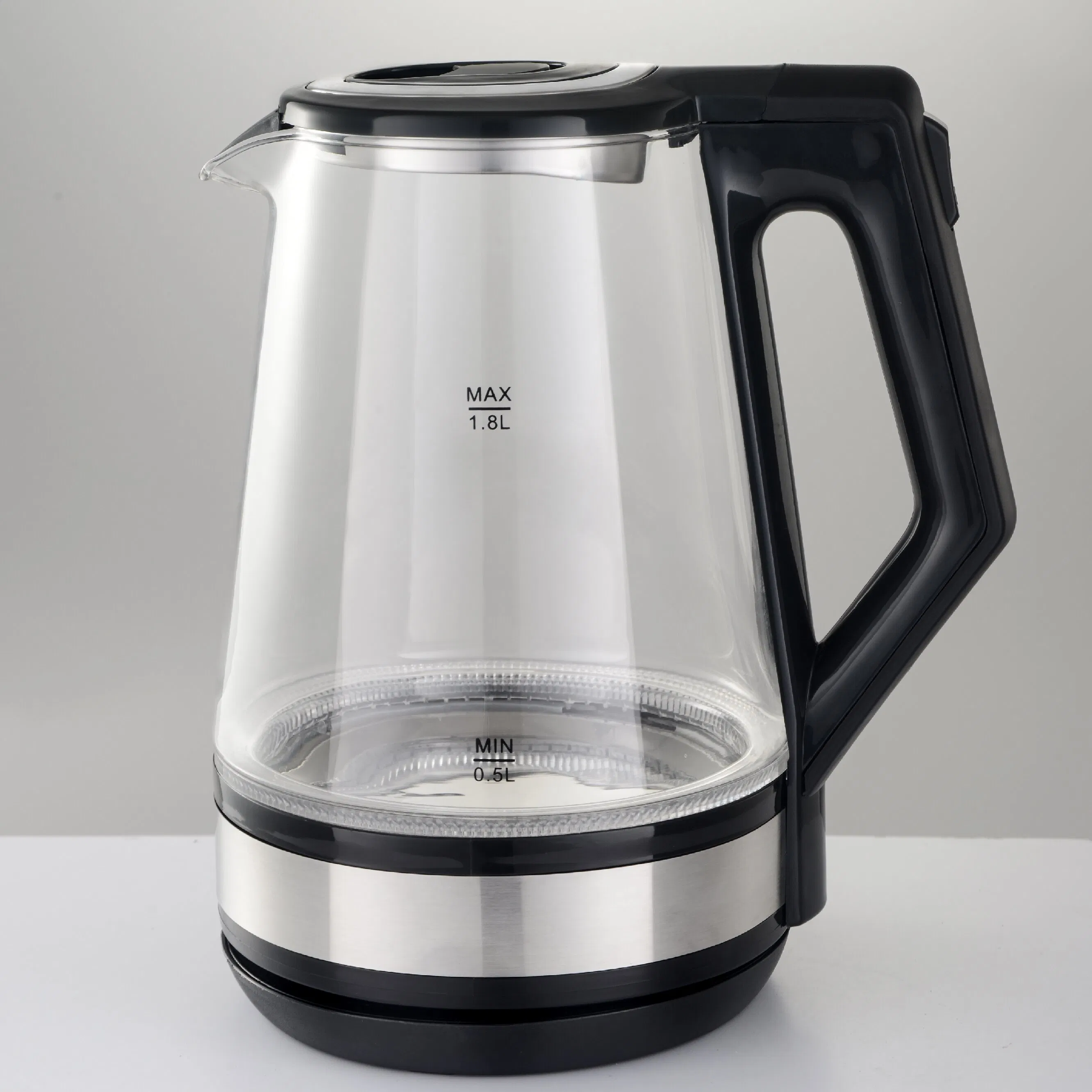 GS/CE/CB/SAA/LFGB/RoHS/ERP Certificate 1.7L Electric Glass Kettle