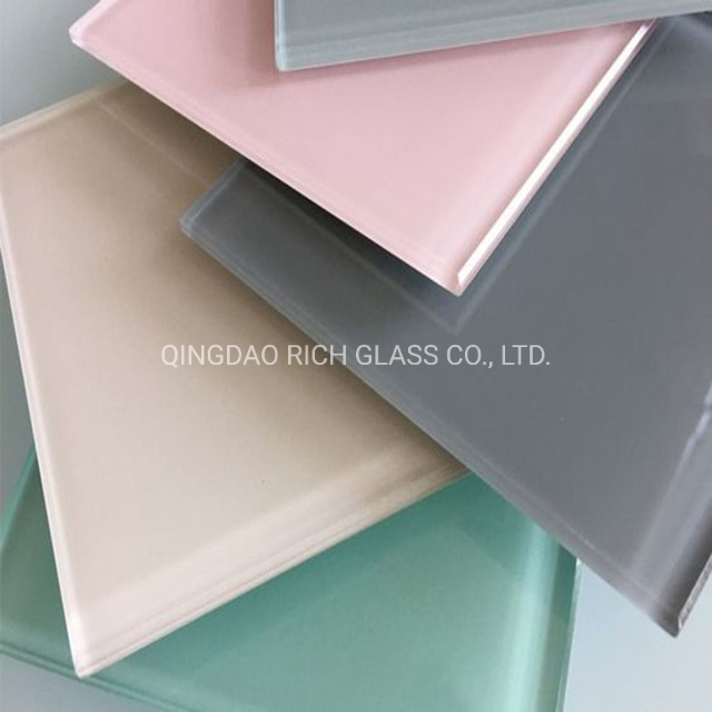 Different Colors Back Building Painted Glass Wholesale for Wall