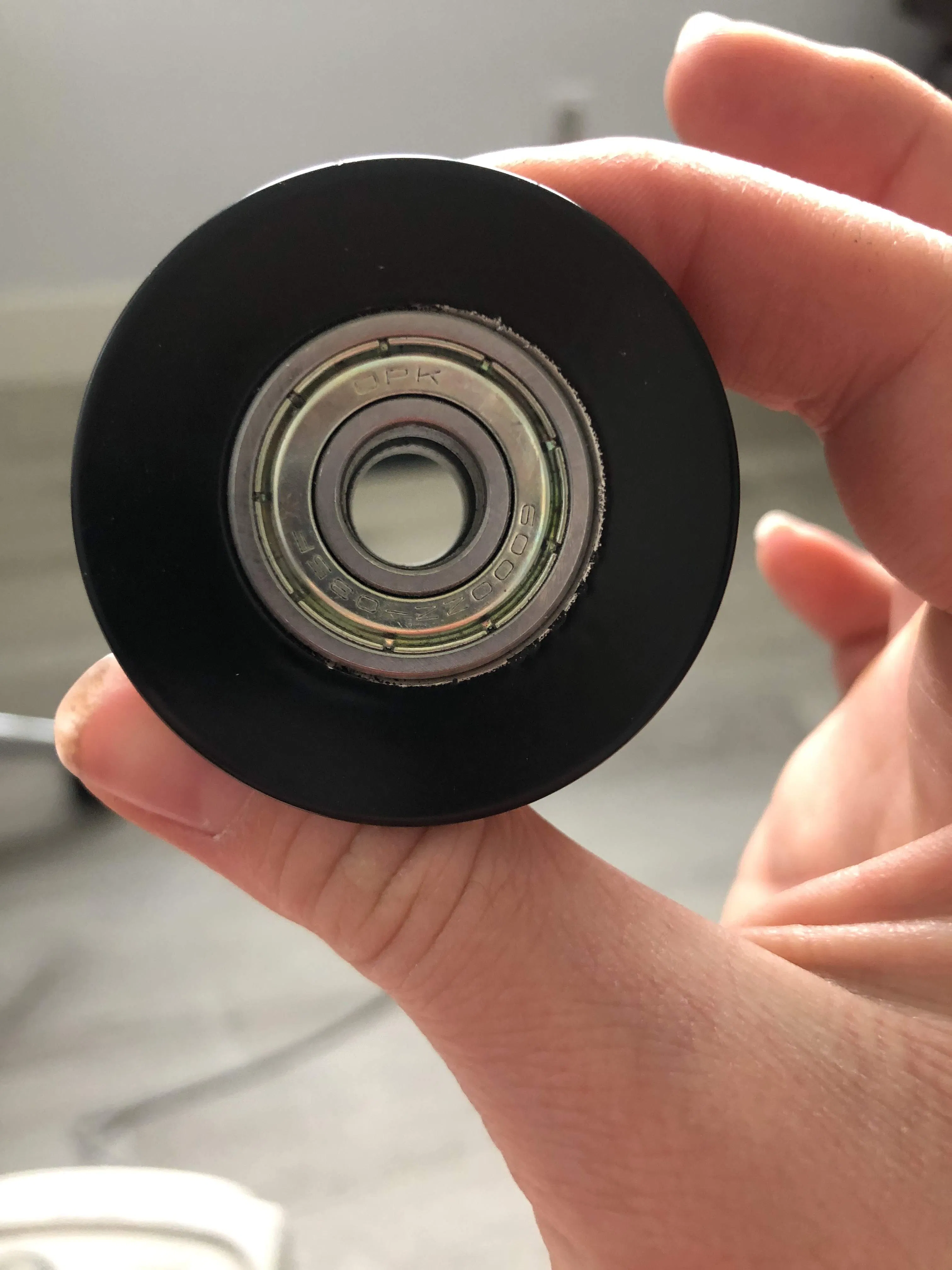 Groove Wheels with Bearings Color Zinc Track Wheel 50mm 60mm Diameter Sliding Gate Roller