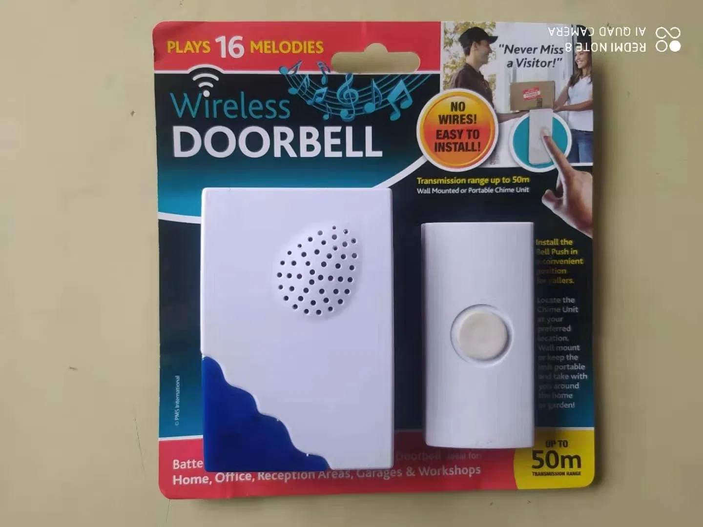 850wl Digital Wireless Door Bell