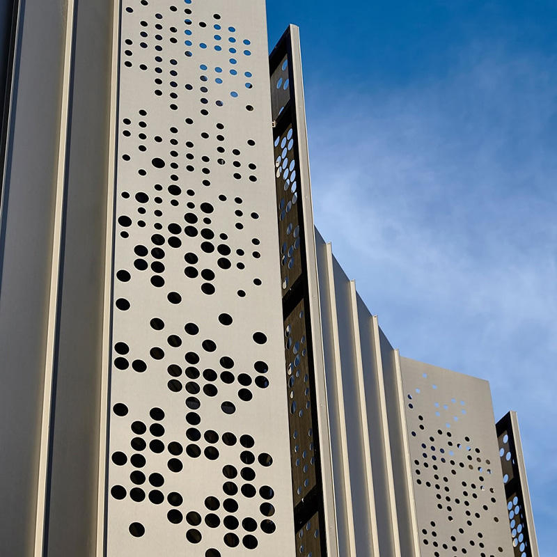 Modern 3D Facade Aluminum Solid Panel Wall Cladding for Building Exterior Modeling