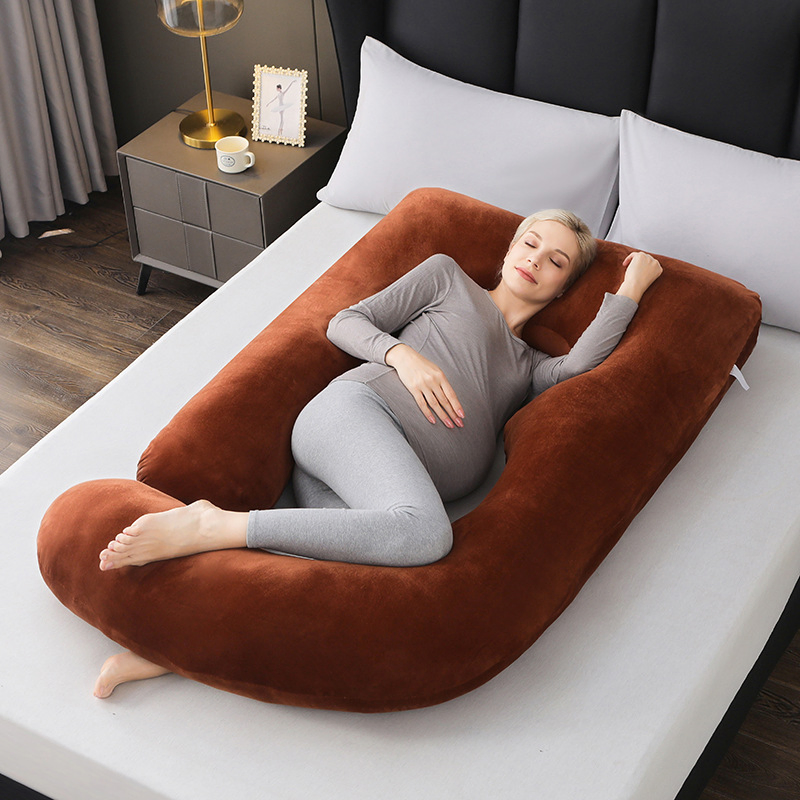 Pregnancy Pillows, J Shaped Full Body Maternity Pillow for Adults