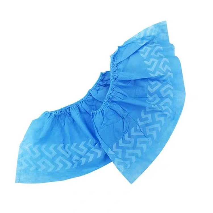 Anti-Slip/Skid Disposable Non Woven Shoe Cover PP25/30/35/40GSM with CE Certificated