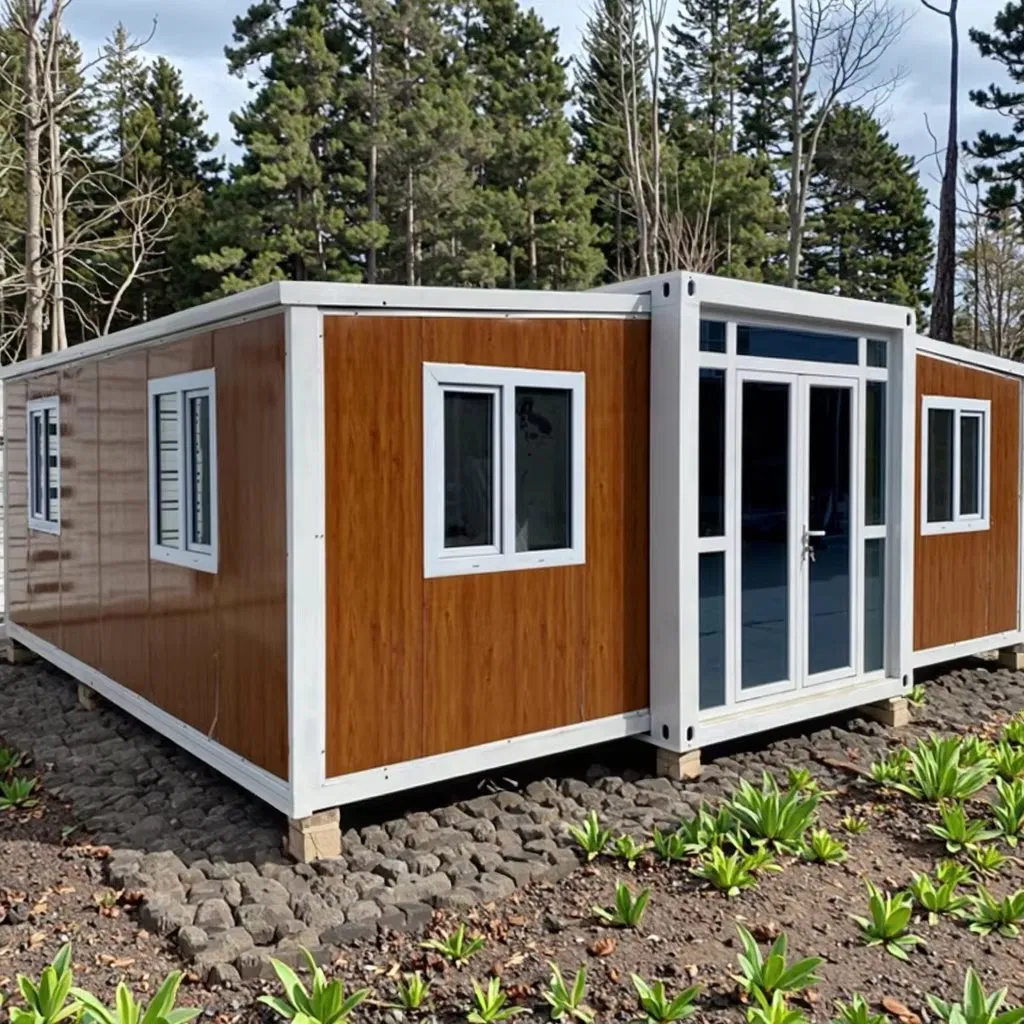 Moisture-Resistant Office with Stainless Steel for Living