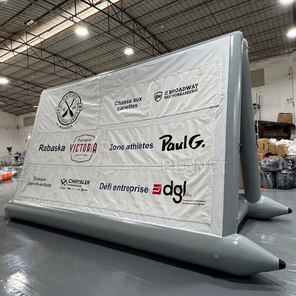 Custom Outdoor Water Floating Billboard Inflatable Advertising