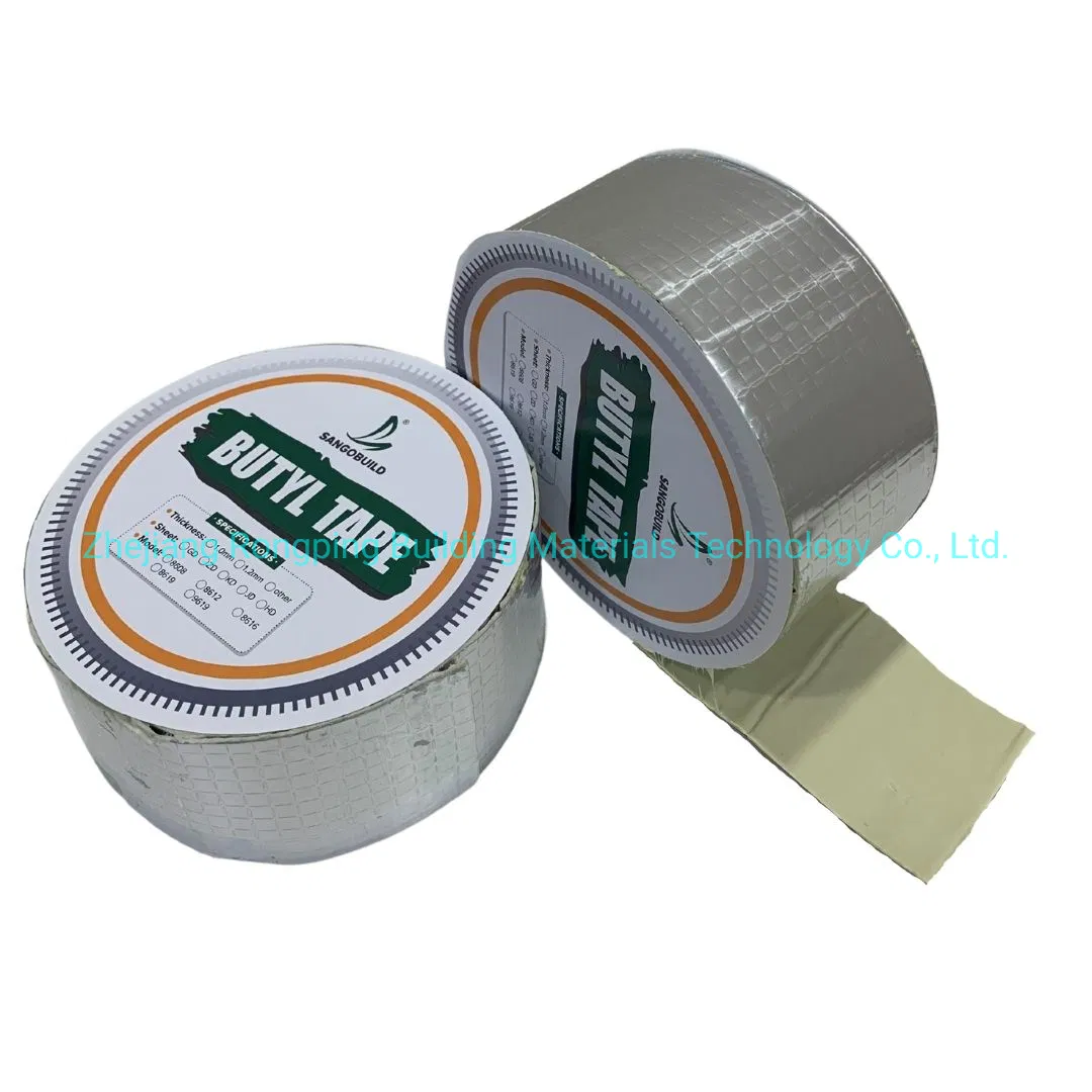 High Quality Heat Resistant Adhesive Aluminum Foil Economical Materials Self Adhesive Asphalt Blanket Butyl Tape