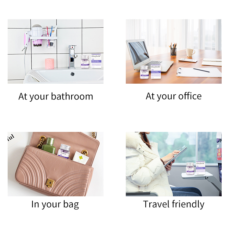 Tooth Paste Tablets Eco Friendly Antiplaque Whitening Toothpaste Tablets