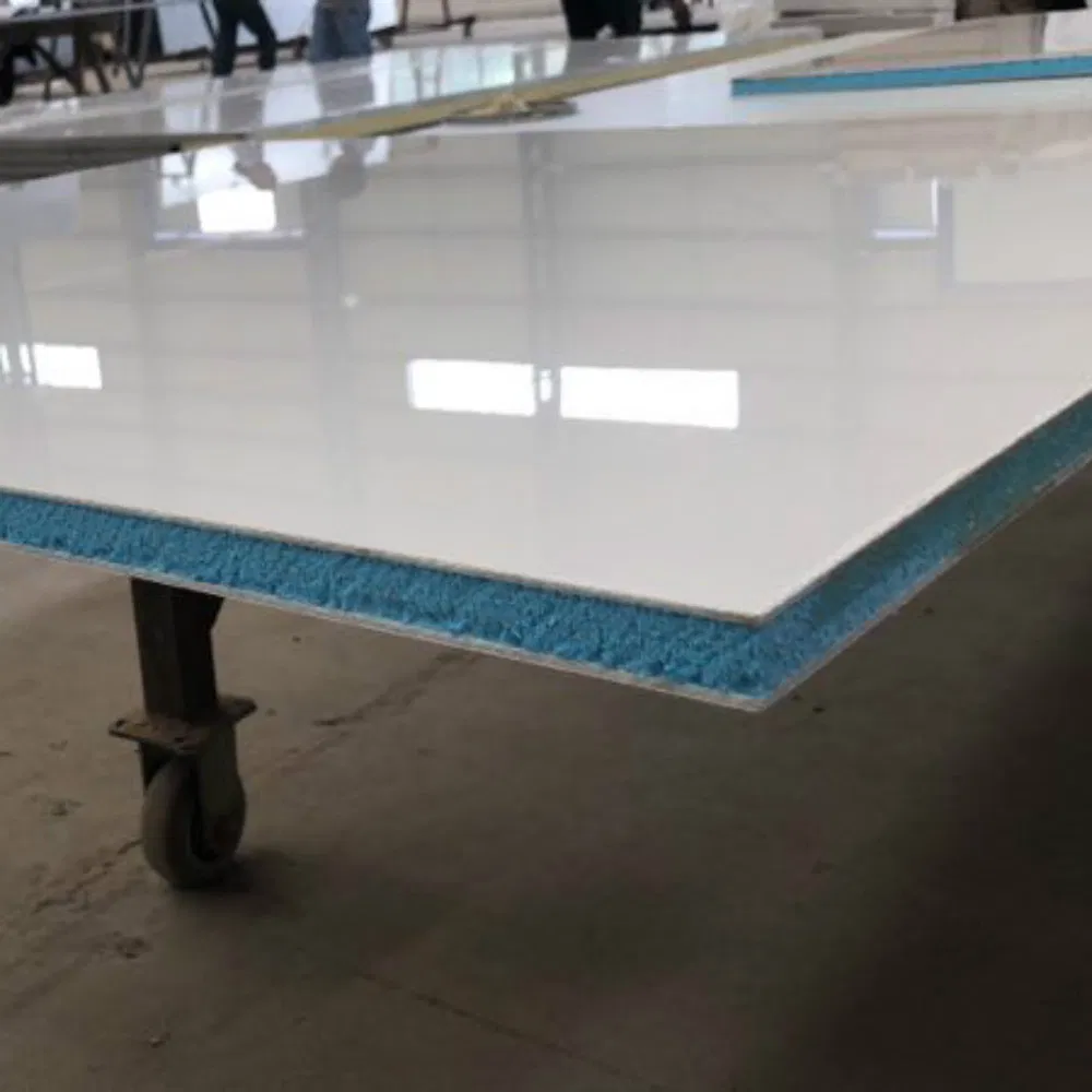 High Gloss FRP Prelaminated XPS Foam Panel for Building Material