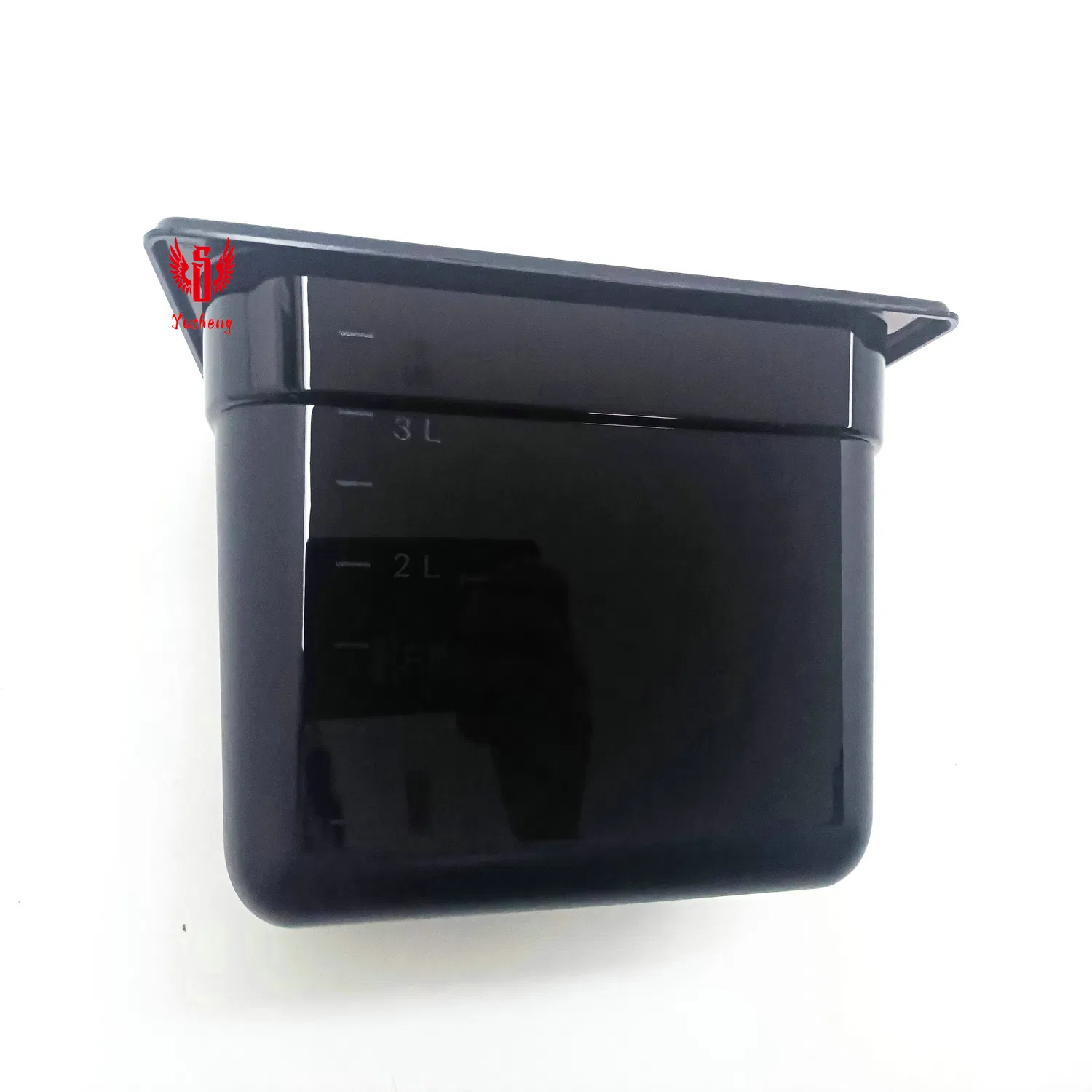 Factory Plastic Bowl Black Color 1/4*150mm PC Gn Pan