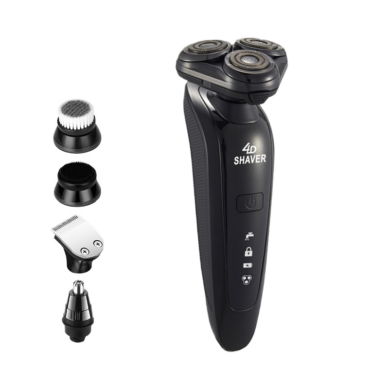 1000mA Men's Electric Shaver - Versatile Wet and Dry