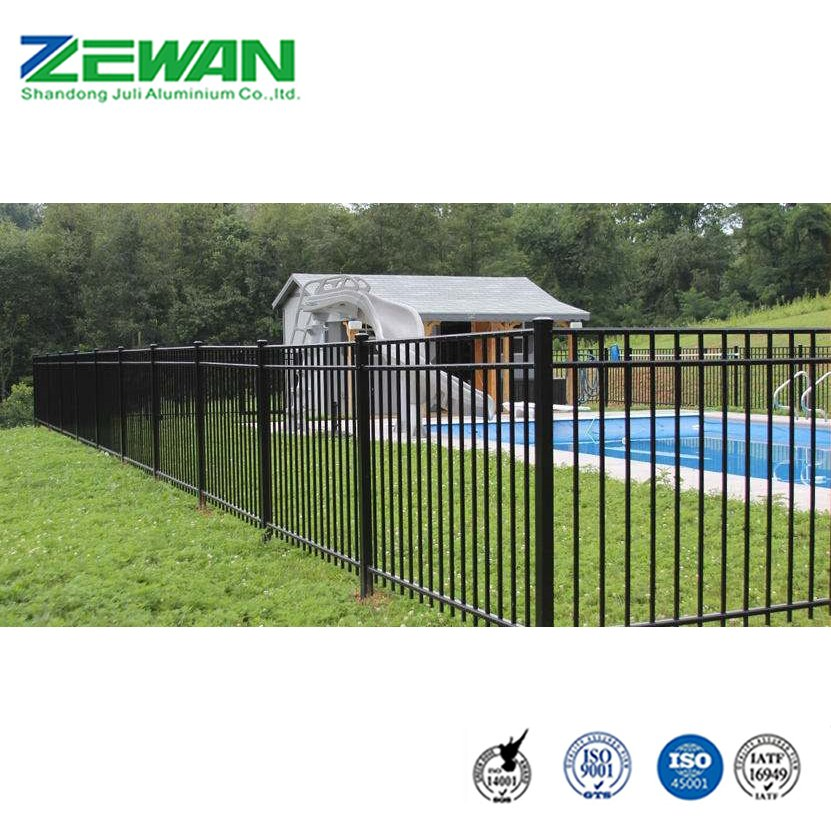 Aluminium Pool Fence Outdoor Metal Tubular Fence for Pool