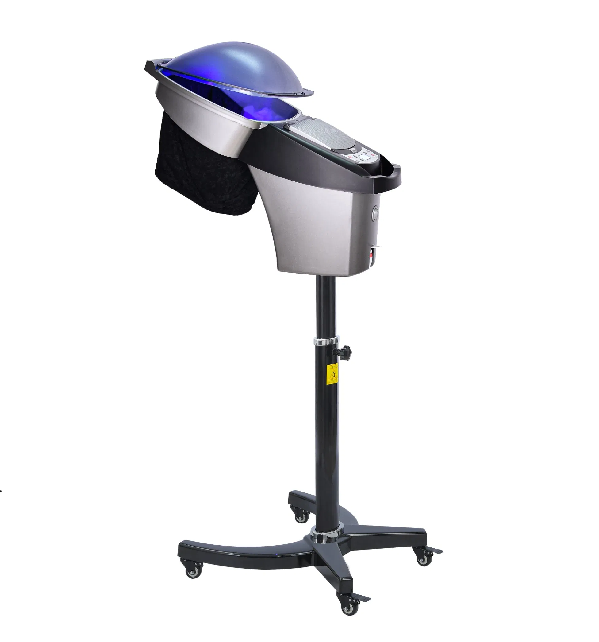 Wholesale High Quality Ultrasonic Micro Mist Hairdressing Hair Steamer for Beauty Salon 7 Color Lights O3 Ozone Hair SPA Machine