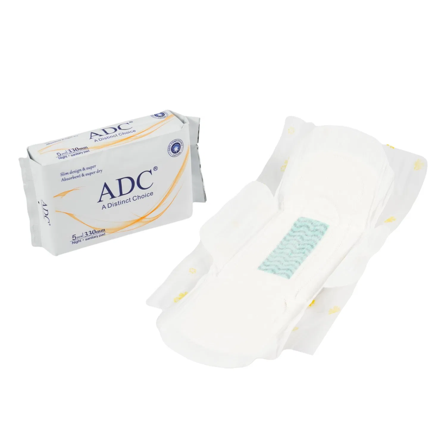 New Style High Absorbency Cotton Women Pad Customized Sanitary Napkin